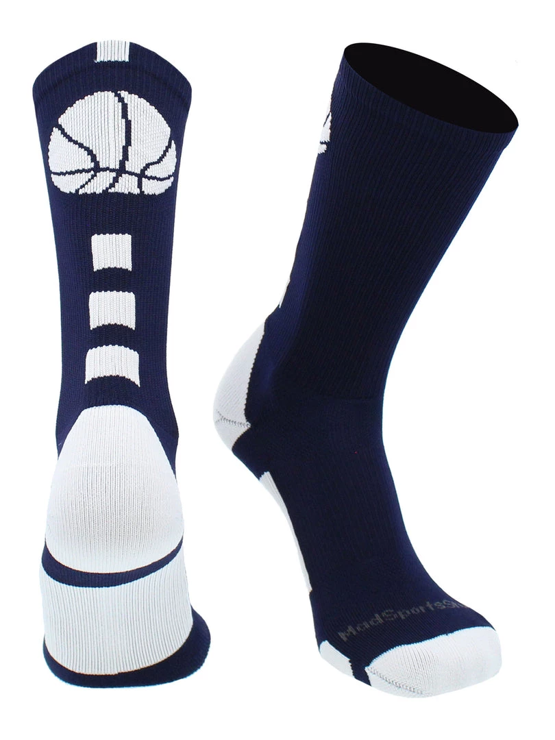 MadSportsStuff Basketball Socks For Boys, Girls, Men, Women- Athletic Crew Socks - Youth And Adult Sizes -Made In The USA 17 MadSportsStuff Basketball Socks For Boys, Girls, Men, Women- Athletic Crew Socks - Youth And Adult Sizes -Made In The USA