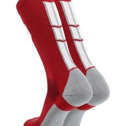 TCK Sports OU Oklahoma Sooners Socks Baseline 3.0 Crew All Schools
