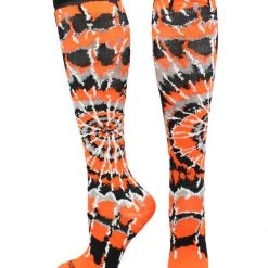 MadSportsStuff Crazy Tie Dye Socks Over The Calf - Softball, Soccer And More