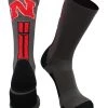 TCK Nebraska Cornhuskers Socks Baseline 3.0 Crew All Schools