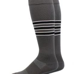 MadSportsStuff Gridiron 3 Stripe Football Socks (Multiple Colors)
