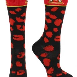 TCK All Schools Maryland Terrapins Socks Womens Savage Crew Socks 6 TCK All Schools Maryland Terrapins Socks Womens Savage Crew Socks