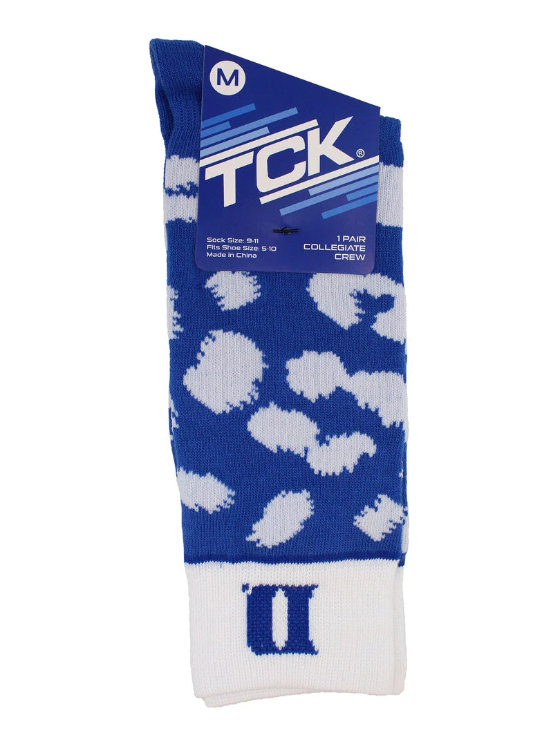 TCK All Schools Duke Blue Devils Socks Womens Savage Crew Socks 4 TCK All Schools Duke Blue Devils Socks Womens Savage Crew Socks