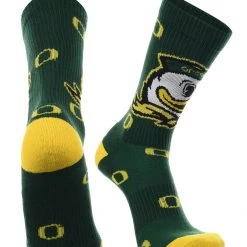 TCK Oregon Ducks Socks Crew Length Sock Mayhem