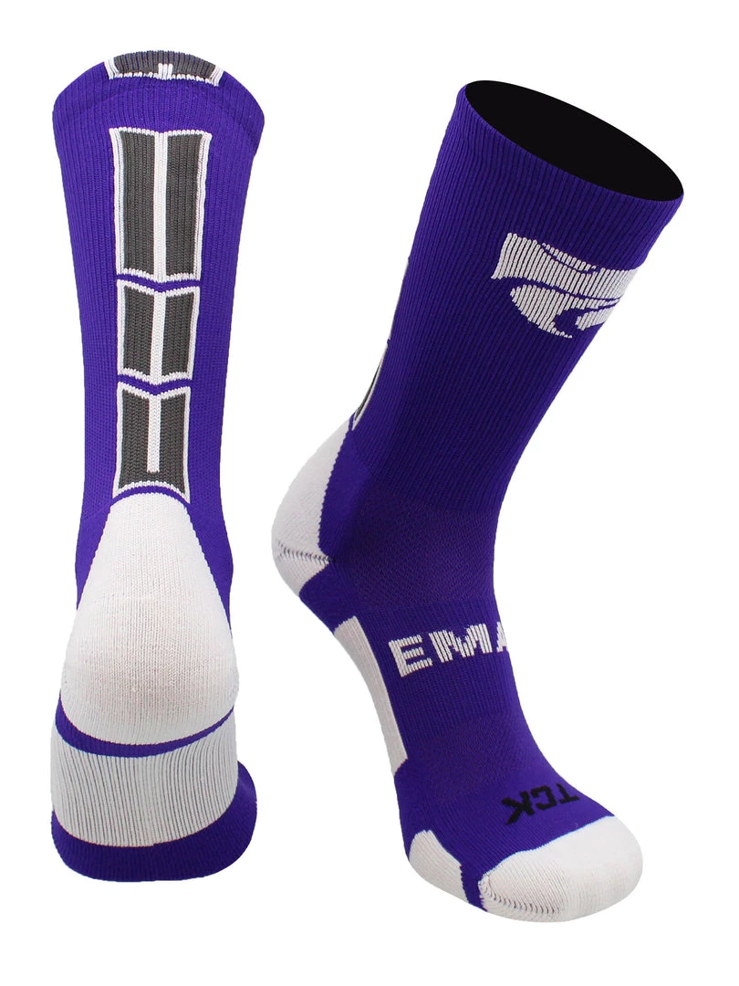 TCK Kansas State Wildcats Socks Baseline 3.0 Crew All Schools 5 TCK Kansas State Wildcats Socks Baseline 3.0 Crew All Schools