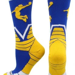 MadSportsStuff Victory Basketball Socks With Player In Crew Length