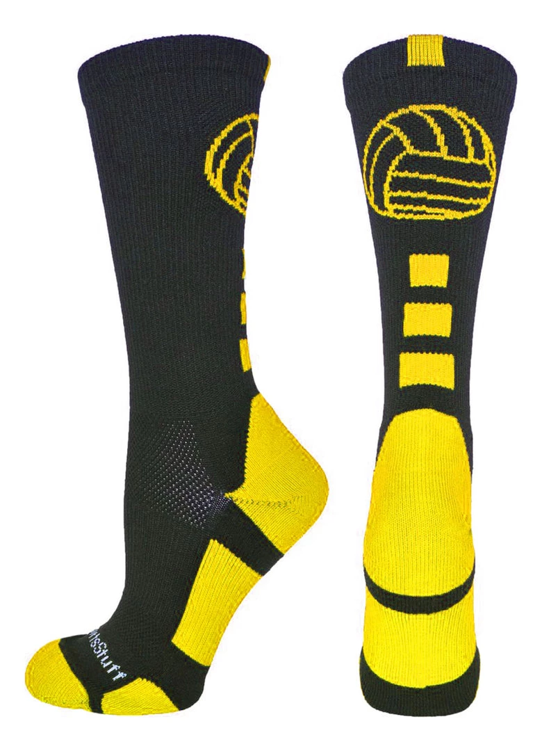MadSportsStuff Volleyball Socks For Girls, Women & Teens In Crew Length 15 MadSportsStuff Volleyball Socks For Girls, Women & Teens In Crew Length