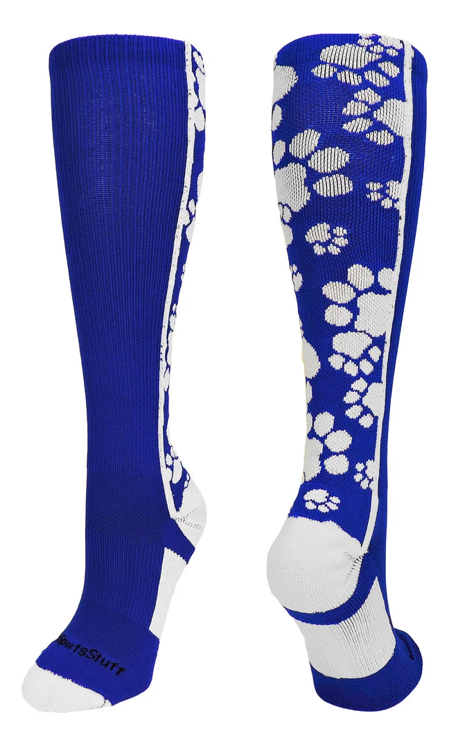 MadSportsStuff Softball Socks Crazy Socks With Paws Over The Calf (multiple Colors) 8 MadSportsStuff Softball Socks Crazy Socks With Paws Over The Calf (multiple Colors)