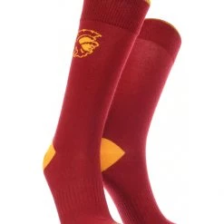 TCK USC Trojans Dress Socks Dean's List Crew Length Socks All Schools