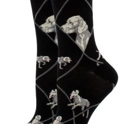 WHD Weimaraner Socks For Women Gift For Dog Lovers Crazy Socks - Crew