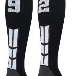 MadSportsStuff Softball Socks Black Player ID Custom Number Over The Calf Socks For Softball Baseball Football Boys And Girls 143 MadSportsStuff Softball Socks Black Player ID Custom Number Over The Calf Socks For Softball Baseball Football Boys And Girls