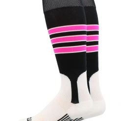 MadSportsStuff Baseball Stirrup Socks 3 Stripe With Featheredge