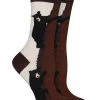 WHD Crazy Socks - Crew Bear Socks For Women Gift For Animal Lovers