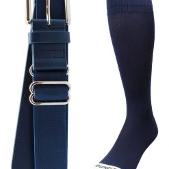 MadSportsStuff Softball Or Baseball Socks And Belt Combo - Youth And Adult Sizes Pro Line