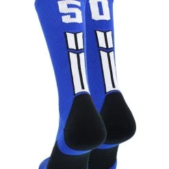 MadSportsStuff Volleyball Socks Royal Player ID Custom Number Crew Socks For Basketball Lacrosse Volleyball Boys And Girls 158 MadSportsStuff Volleyball Socks Royal Player ID Custom Number Crew Socks For Basketball Lacrosse Volleyball Boys And Girls