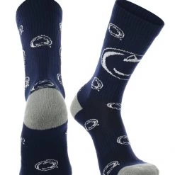 TCK All Schools Penn State Nittany Lions Socks Crew Length Sock Mayhem