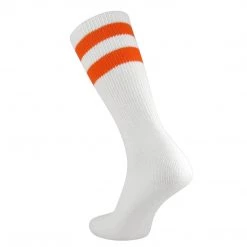 TCK Retro 2 Stripe Crew Socks Basketball Socks