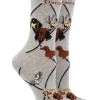 WHD Crazy Socks - Crew Dachshund Socks For Women Gift For Dog Lovers