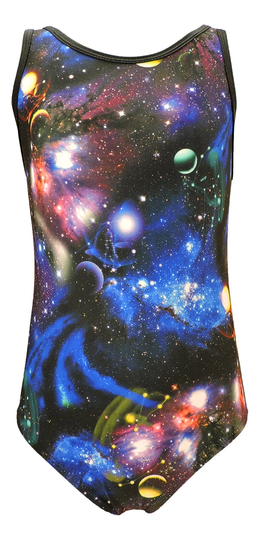 MadSportsStuff Tank Style Galaxy Girls Gymnastics Leotard 5 MadSportsStuff Tank Style Galaxy Girls Gymnastics Leotard