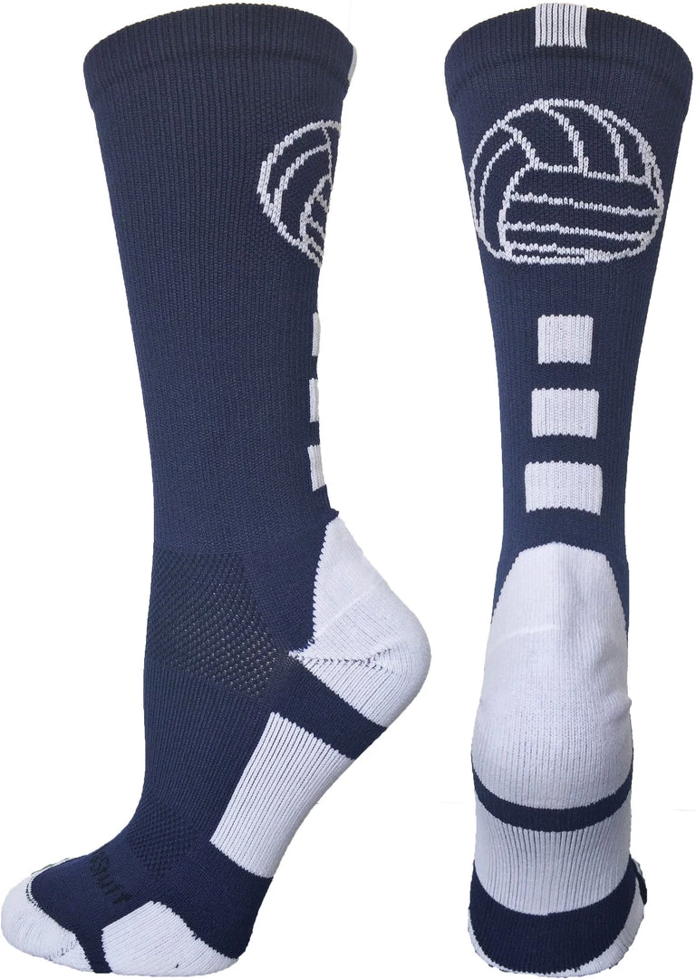 MadSportsStuff Volleyball Socks For Girls, Women & Teens In Crew Length 7 MadSportsStuff Volleyball Socks For Girls, Women & Teens In Crew Length