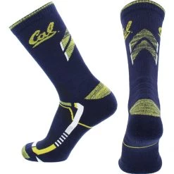 TCK Cal Bears Socks University Of California Berkeley Golden Bears Champion Crew Socks All Schools