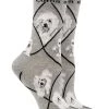 WHD Coton De Tulear Socks For Women Gift For Dog Lovers Crazy Socks - Crew
