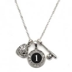 MadSportsStuff Jewelry Girls Softball Necklace With Jersey Number (Available In 39 Numbers) 68 MadSportsStuff Jewelry Girls Softball Necklace With Jersey Number (Available In 39 Numbers)