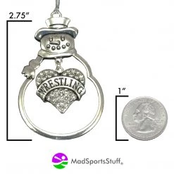 MadSportsStuff Wrestling Christmas Ornament For Wrestlers