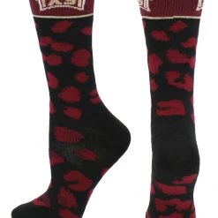 TCK All Schools Texas State Bobcats Socks Womens Savage Crew Socks