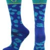 TCK UNC Wilmington Seahawks Socks Womens Savage Crew Socks All Schools