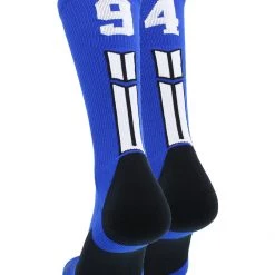 MadSportsStuff Volleyball Socks Royal Player ID Custom Number Crew Socks For Basketball Lacrosse Volleyball Boys And Girls 139 MadSportsStuff Volleyball Socks Royal Player ID Custom Number Crew Socks For Basketball Lacrosse Volleyball Boys And Girls