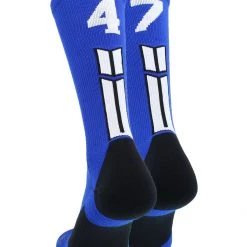 MadSportsStuff Volleyball Socks Royal Player ID Custom Number Crew Socks For Basketball Lacrosse Volleyball Boys And Girls 186 MadSportsStuff Volleyball Socks Royal Player ID Custom Number Crew Socks For Basketball Lacrosse Volleyball Boys And Girls