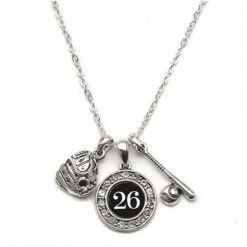 MadSportsStuff Jewelry Girls Softball Necklace With Jersey Number (Available In 39 Numbers) 66 MadSportsStuff Jewelry Girls Softball Necklace With Jersey Number (Available In 39 Numbers)