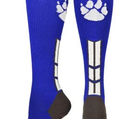MadSportsStuff Wild Paw Over The Calf Socks (multiple Colors) Baseball Socks