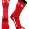 TCK Nebraska Cornhuskers Socks University Of Nebraska Cornhuskers Champion Crew Socks