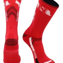 TCK Nebraska Cornhuskers Socks University Of Nebraska Cornhuskers Champion Crew Socks