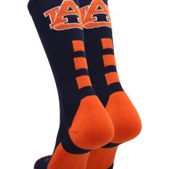 TCK All Schools Auburn Tigers Socks Baseline Crew