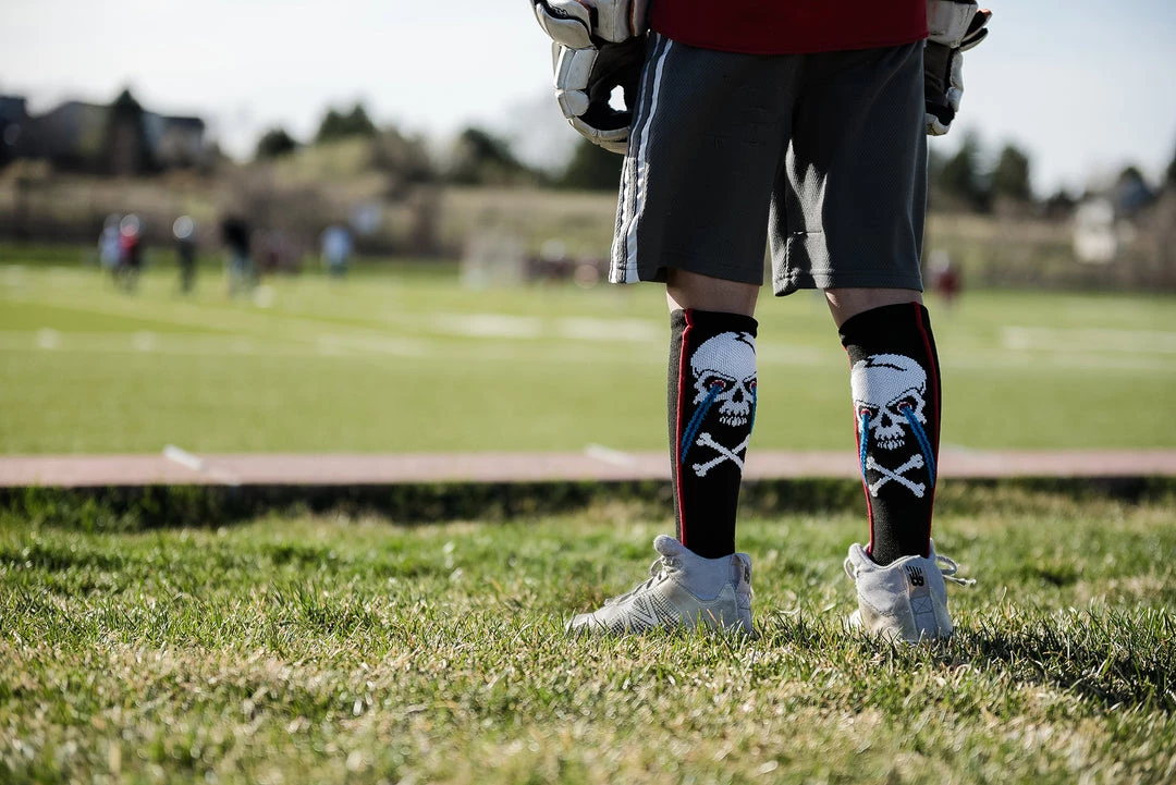MadSportsStuff Crazy Socks With Laser Skull And Crossbones Over The Calf Socks 5 MadSportsStuff Crazy Socks With Laser Skull And Crossbones Over The Calf Socks