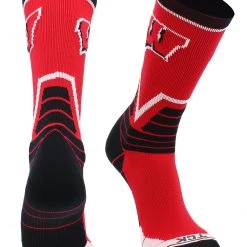 TCK Wisconsin Badgers Socks Victory Crew All Schools