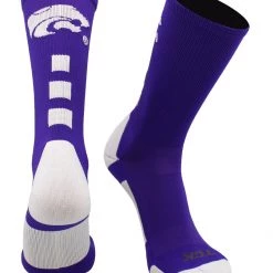 TCK Kansas State Wildcats Socks Baseline 2.0 Crew