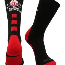 TCK All Schools Nebraska Cornhuskers Socks Blackshirts Crew