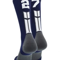 MadSportsStuff Volleyball Socks Navy Player ID Custom Number Crew Socks For Basketball Lacrosse Volleyball Boys And Girls 206 MadSportsStuff Volleyball Socks Navy Player ID Custom Number Crew Socks For Basketball Lacrosse Volleyball Boys And Girls