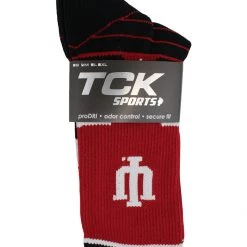TCK Indiana Hoosiers Socks Victory Crew