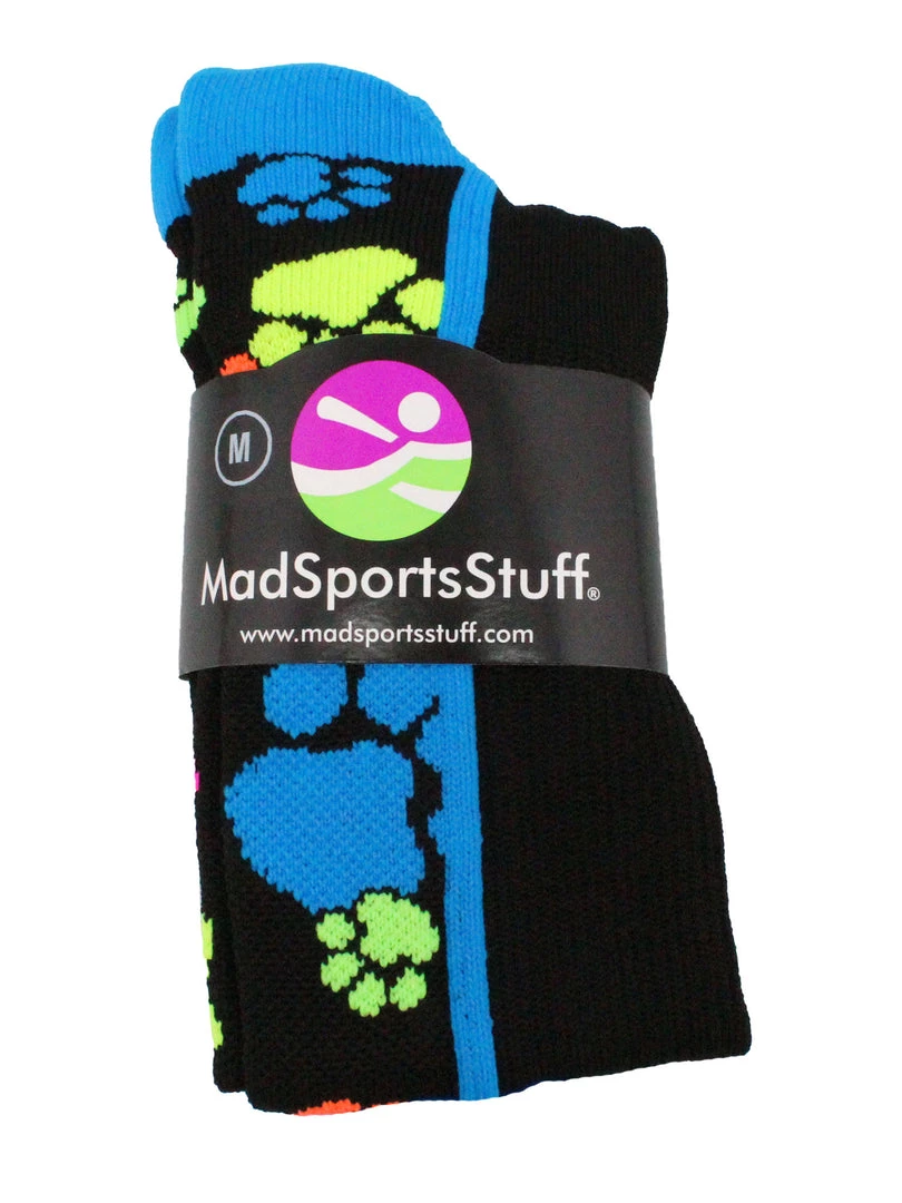 MadSportsStuff Softball Socks Crazy Socks With Paws Over The Calf (multiple Colors) 2 MadSportsStuff Softball Socks Crazy Socks With Paws Over The Calf (multiple Colors)