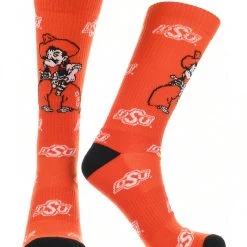 TCK Oklahoma State Cowboys Socks Crew Length Sock Mayhem