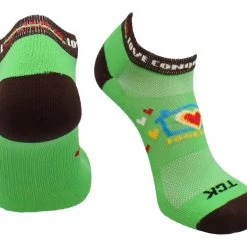 Crazy Socks - Crew TCK COVID-19 Coronavirus Womens Ankle Socks