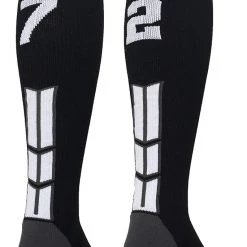 MadSportsStuff Softball Socks Black Player ID Custom Number Over The Calf Socks For Softball Baseball Football Boys And Girls 113 MadSportsStuff Softball Socks Black Player ID Custom Number Over The Calf Socks For Softball Baseball Football Boys And Girls