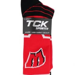 TCK Wisconsin Badgers Socks Victory Crew All Schools