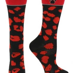 TCK New Mexico Lobos Socks Womens Savage Crew Socks All Schools