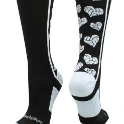 MadSportsStuff Volleyball Socks Crazy Love Volleyball Hearts Crew Socks 17 MadSportsStuff Volleyball Socks Crazy Love Volleyball Hearts Crew Socks